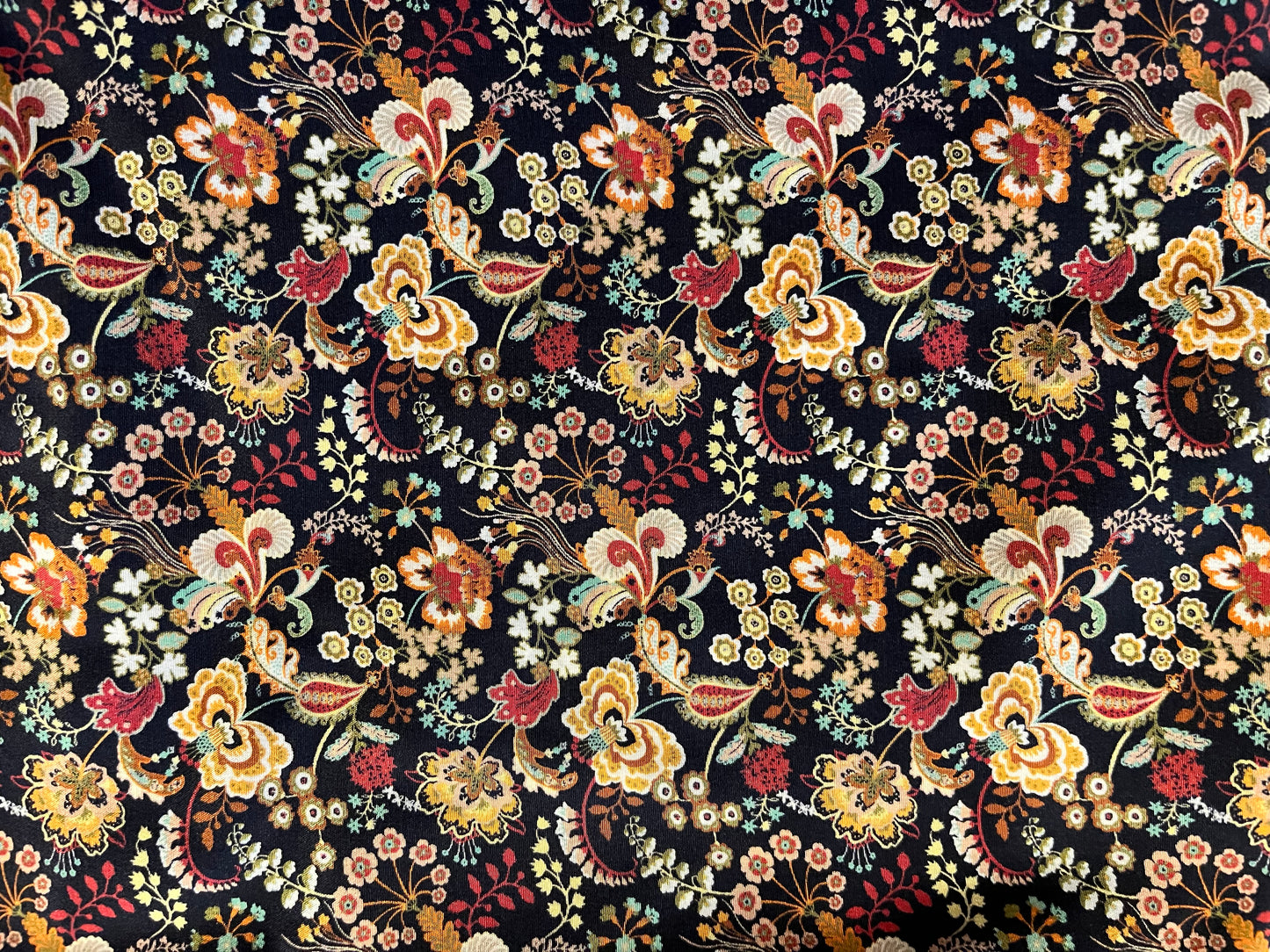 Margot Red and Tan Silk