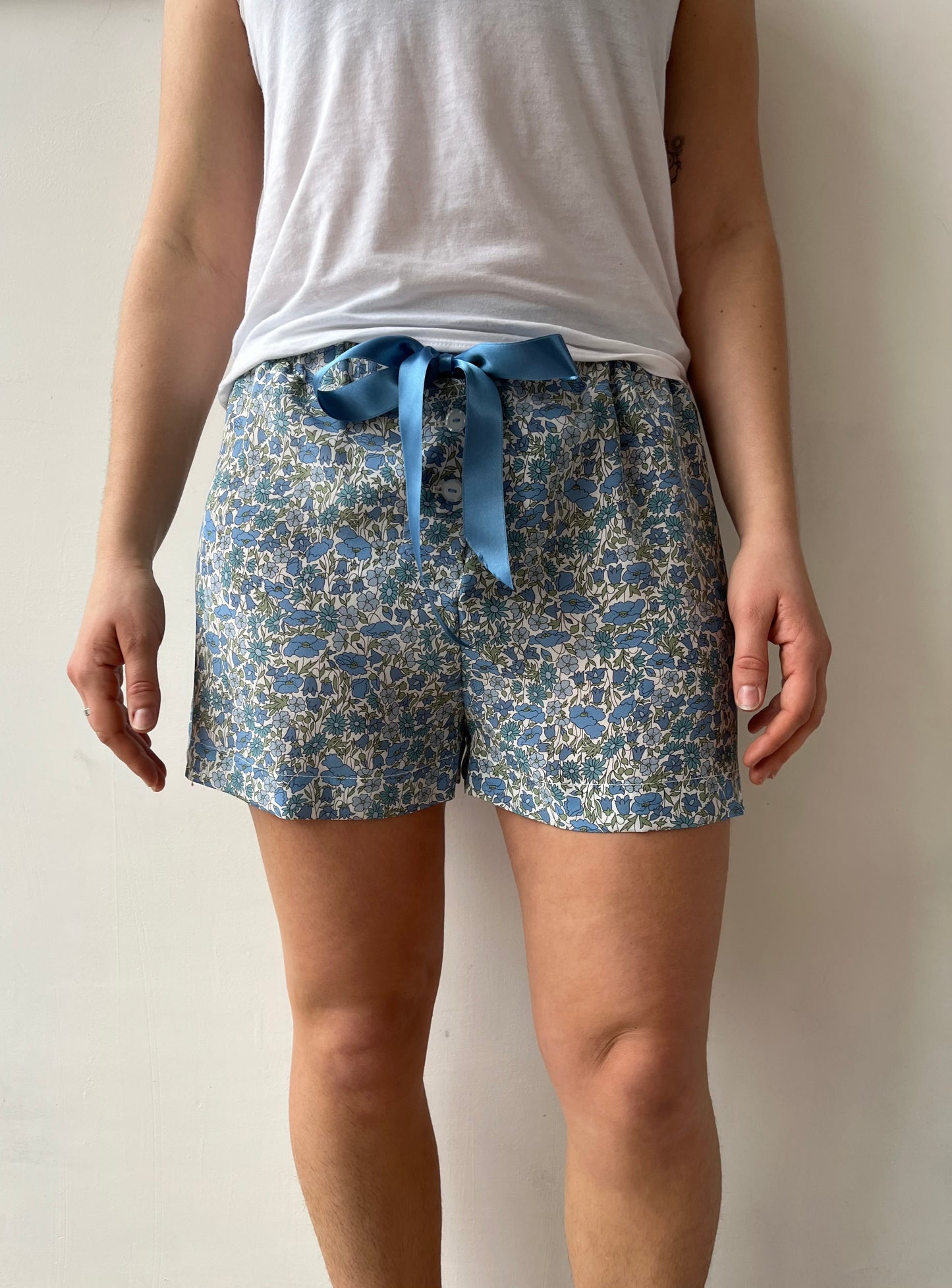 Katherine Blue Silk Sorts
