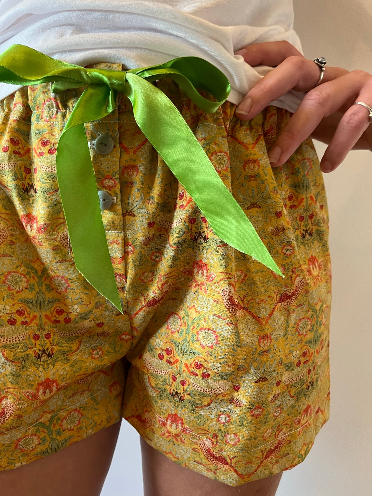 Strawberry Thief Yellow