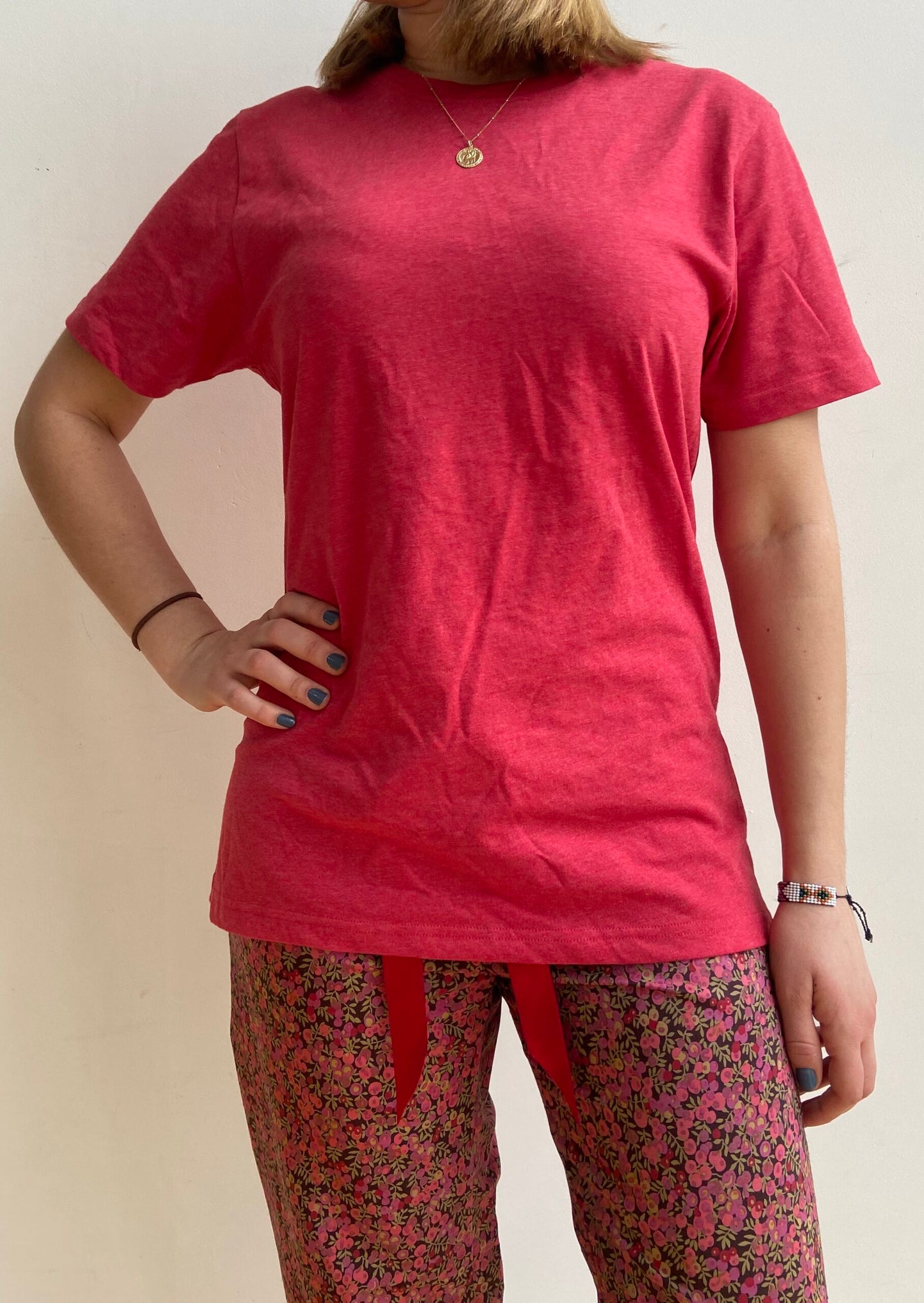 Unisex Recycled Cotton Top Red Merle