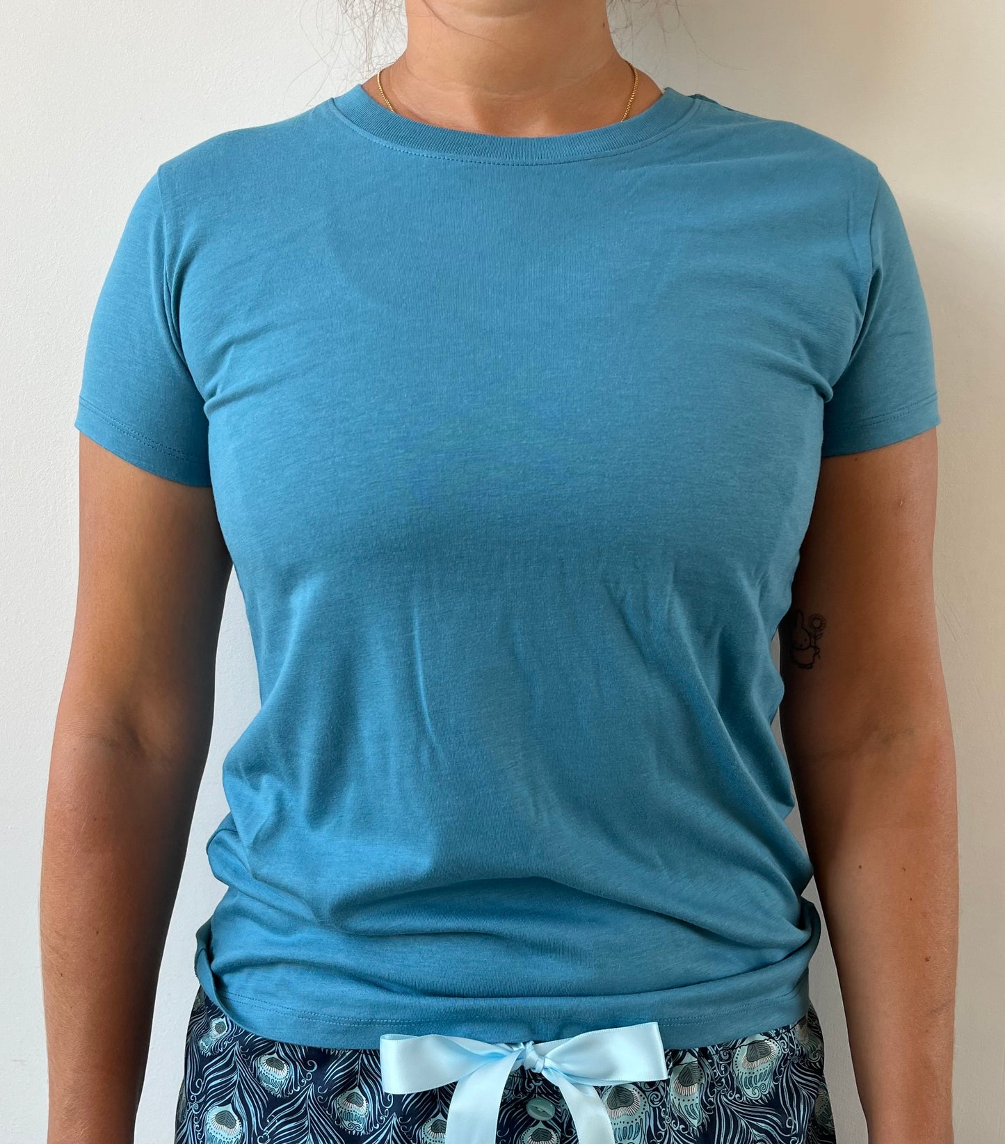 Bamboo Top Women Petrol