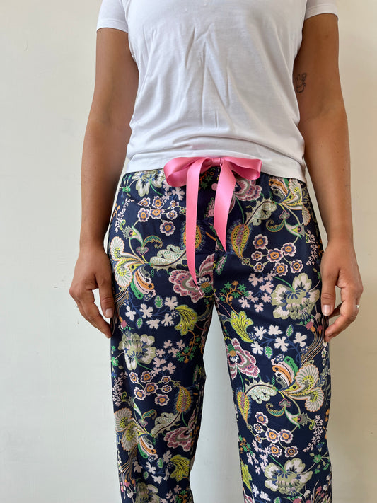 Margot  Navy Cotton