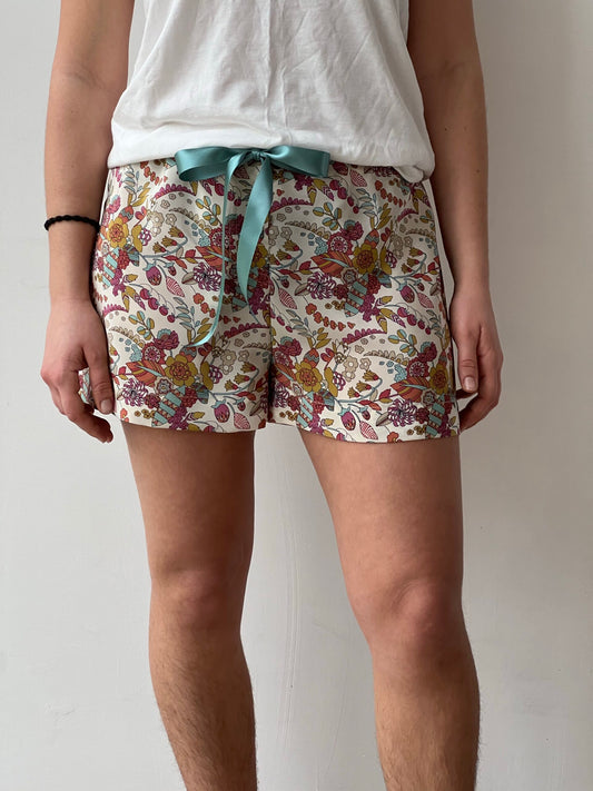 Freda Silk Shorts